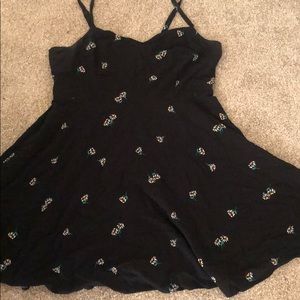 Black Cami Fit Flare Dress